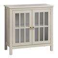 Portland 2 - Door Glass Cabinet by Simple Living